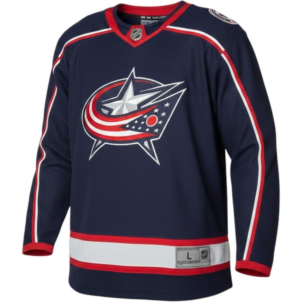 Columbus Blue Jackets NHL Embroidered Team Jersey Boys 14/16